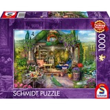 Schmidt Spiele Felicità nella casetta da giardino tra i vigneti, Puzzle 