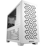 Sharkoon MS-Z1000 Micro Tower Bianco, Chassis Tower bianco, Micro Tower, PC, Bianco, micro ATX, Mini-ITX, Giocare, 13,5 cm