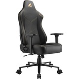 Sharkoon SGS30 Sedia per gaming universale Sedia imbottita tappezzata Beige, Nero, Sedili di gioco Nero/Beige, Sedia per gaming universale, 130 kg, Sedia imbottita tappezzata, Schienale imbottito tappezzato, 185 cm, Nero