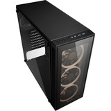 Sharkoon TG4 Midi Tower Nero Nero, Midi Tower, PC, Nero, ATX, micro ATX, Mini-ITX, Vetro temperato, Blu, Verde, Rosso