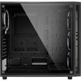 Sharkoon TG4 Midi Tower Nero Nero, Midi Tower, PC, Nero, ATX, micro ATX, Mini-ITX, Vetro temperato, Blu, Verde, Rosso