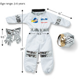 Spin Master Melissa & Doug - Costume da astronauta, Gioco di ruolo 