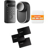 SwitchBot Lock Ultra Vision Combo, set Nero