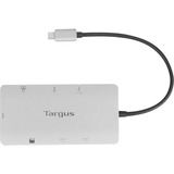Targus DOCK423EU replicatore di porte e docking station per notebook Cablato USB 3.2 Gen 1 (3.1 Gen 1) Type-C Argento argento, Cablato, USB 3.2 Gen 1 (3.1 Gen 1) Type-C, 100 W, Argento, MicroSD (TransFlash), SD, Cina
