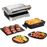 Tefal OptiGrill 4in1 GC774D Griglia di contatto, Come contattare con grill accaio, Acciaio inox, Metallo, Rettangolare, Pulsanti, 600 cm², 30 x 20 mm