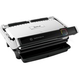 Tefal OptiGrill Elite XL GC760D12 Griglia di contatto, Come contattare con grill acciaio inox satinato/Nero, Acciaio inossidabile, Acciaio inossidabile, 800 cm², 40 x 20 mm, Termoplastica, 6 persona(e)
