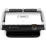 Tefal OptiGrill Elite XL GC760D12 Griglia di contatto, Come contattare con grill acciaio inox satinato/Nero, Acciaio inossidabile, Acciaio inossidabile, 800 cm², 40 x 20 mm, Termoplastica, 6 persona(e)