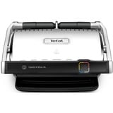 Tefal OptiGrill Elite XL GC760D Griglia di contatto, Come contattare con grill acciaio inox satinato/Nero, Acciaio inox, Acciaio inox, 800 cm², 40 x 20 mm, Termoplastica, 6 persona(e)