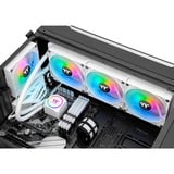 Thermaltake TH420 ARGB Sync All-In-One Liquid Cooler - Snow Edition 420mm, Raffreddamento ad acqua bianco