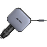 UGREEN EC602 Caricatore per auto 60W Caricabatterie per veicoli 1x USB-A 1x USB-C 
