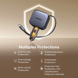 UGREEN EC602 Caricatore per auto 60W Caricabatterie per veicoli 1x USB-A 1x USB-C 