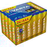 VARTA Longlife Batteria LR03 Box, AAA (Micro) 
