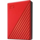 WD My Passport 6TB, Hard-disk rosso