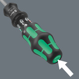 Wera 05135821001, Set di bit Nero/Verde