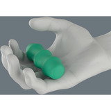 Wera 05135821001, Set di bit Nero/Verde