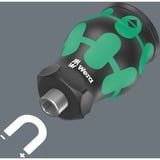 Wera Kraftform Kompakt Stubby Magazin 1 Bit-Satz, Set di bit Nero/Verde