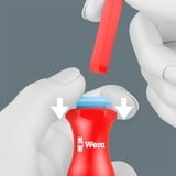 Wera Kraftform Kompakt VDE Stainless 17 extra slim 1 Tool Finder, 17 pezzi, Cacciavite rosso/Blu