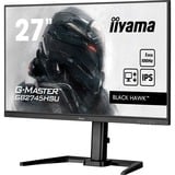 iiyama G-MASTER GB2745HSU-B2 Monitor PC 68,6 cm (27") 1920 x 1080 Pixel Full HD LED Nero, Monitor di gioco Nero (opaco), 68,6 cm (27"), 1920 x 1080 Pixel, Full HD, LED, 1 ms, Nero