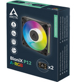ARCTIC BioniX P12 A-RGB, Ventola Nero/Bianco