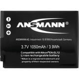 Ansmann A-Nik EN EL 12 Ioni di Litio 900 mAh 900 mAh, 3,7 V, Ioni di Litio