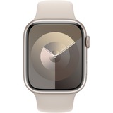 Apple Series 9 argento/light beige