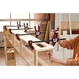 BESSEY Morsetto a una mano EZS90-8 Nero/Rosso