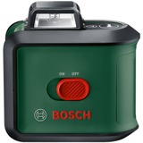 Bosch 0603663EZ0 UniversalLevel 360, Attraversare la linea laser verde/Nero