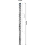 Bosch Expert Punta per martelli SDS plus-7X, Trapano Martello perforatore, Hammer drill bit, 1 cm, 215 mm, Cemento, Pietra, 15 cm