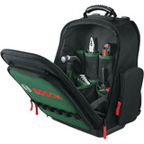 Bosch Set zaino da utensili, 60 pezzi, Set di strumenti Nero/Verde
