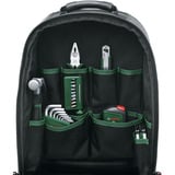 Bosch Set zaino da utensili, 60 pezzi, Set di strumenti Nero/Verde