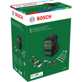 Bosch Set zaino da utensili, 60 pezzi, Set di strumenti Nero/Verde