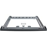 Bosch WTZ2741C accessorio e componente per lavatrice Kit di sovrapposizione 1 pz, Connessione Nero/grigio, Kit di sovrapposizione, Bosch, 1 pz, 593 mm, 556 mm, 35 mm