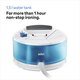 Braun CareStyle Compact IS 2143, Stazione stirante bianco/Blu