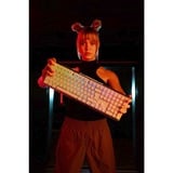 CHERRY MX 3.0S Wireless tastiera Gaming RF senza fili + Bluetooth QWERTZ Tedesco Bianco, Tastiera da gioco bianco, Wireless, RF senza fili + Bluetooth, Interruttore a chiave meccanica, QWERTZ, LED RGB, Bianco