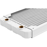 Corsair XR5 Montaggio su radiatore bianco, Montaggio su radiatore, Ottone, Rame, Bianco, 1/4", 60 °C, 2 ventola(e)