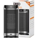 DREO Termoventilatore Solaris 619 Nero/Argento
