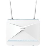 D-Link EAGLE PRO AI router wireless Gigabit Ethernet Banda singola (2.4 GHz) 4G Bianco, Router WIRELESS LTE Wi-Fi 6 (802.11ax), Banda singola (2.4 GHz), Collegamento ethernet LAN, 4G, Bianco, Router da tavolo/palo