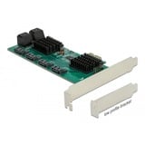 DeLOCK Scheda PCI Express x1 SATA a 8 porte, Controllore 