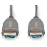 Digitus AK-330126-200-S, Cavo Nero