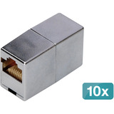 Digitus Accoppiatore modulare Cat.5e, 10 pezzi, Frizione 