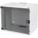 Digitus Alloggiamento a parete SOHO, smontato - 540 x 400 mm (L x P), IT armadio grigio, smontato - 540 x 400 mm (L x P), Da parete, 7U, 60 kg, Grigio