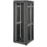 Digitus Armadio di rete Serie Unique - 600 x 600 mm (L x P), IT armadio Nero, Rack indipendenti, 32U, 800 kg, Nero
