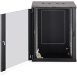 Digitus Custodia da parete Dynamic Basic Serie - 600x450 mm (LxP), IT armadio Nero