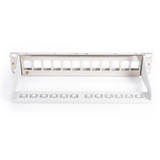 Digitus Pannello patch modulare, 12 porte, non equipaggiato, Patch Panel grigio