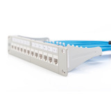 Digitus Pannello patch modulare, 12 porte, non equipaggiato, Patch Panel grigio
