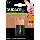 Duracell Rechargeable 9V 170mAh 