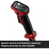 EINHELL 3411340, Decespugliatore rosso/Nero