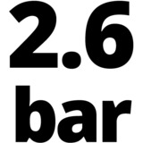 Einhell AQUINNA 2,6 bar 3000 l/h rosso/Nero, Batteria, 2,6 bar, 3000 l/h, Nero, Rosso