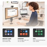 Elgato Stream Deck Mini tastiera USB Nero, Keypad Nero, Mini, Cablato, USB, Nero