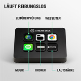 Elgato Stream Deck Mini tastiera USB Nero, Keypad Nero, Mini, Cablato, USB, Nero